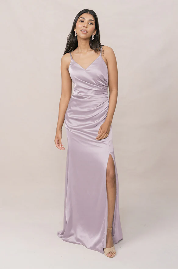 Rory Satin Dress | Made To Order - Image 110