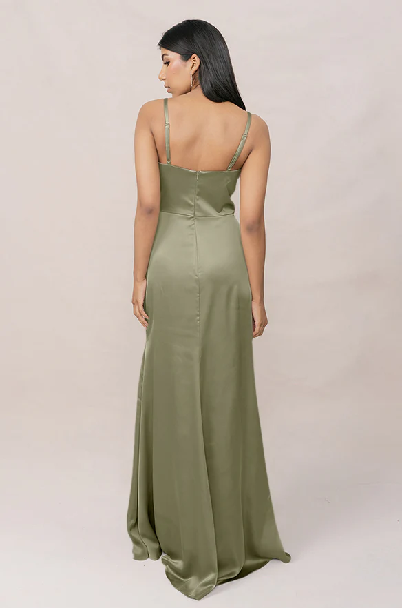 Rory Satin Dress | Made To Order - Image 119