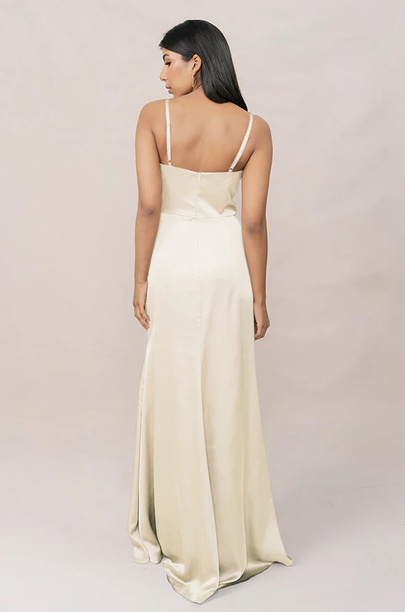 Rory Satin Dress | Made To Order - Image 123