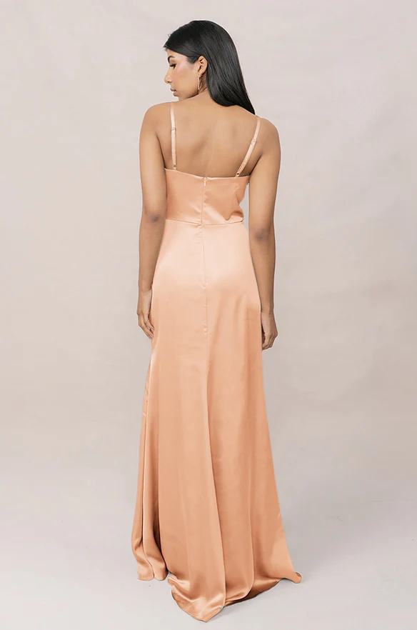 Rory Satin Dress | Made To Order - Image 125