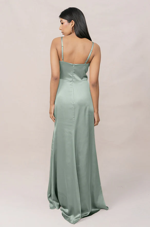 Rory Satin Dress | Made To Order - Image 141