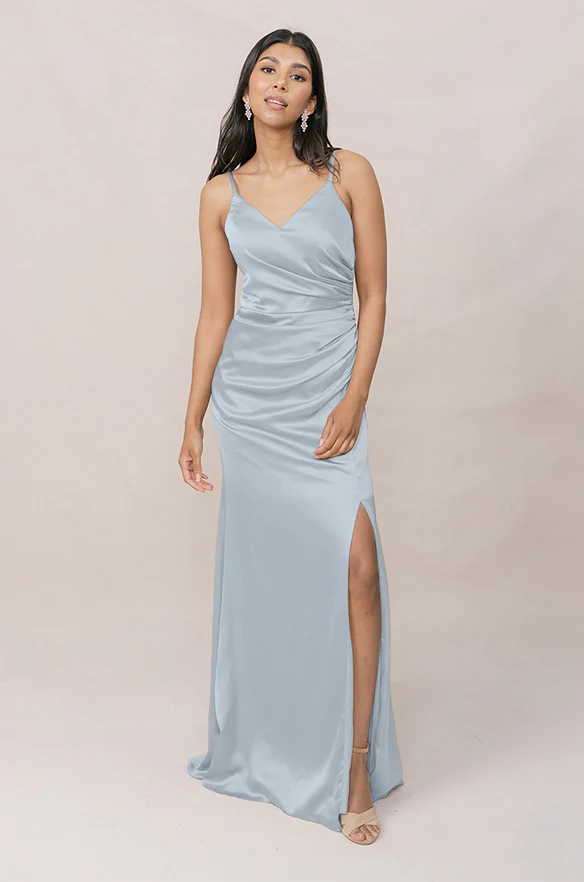 Rory Satin Dress | Made To Order - Image 144