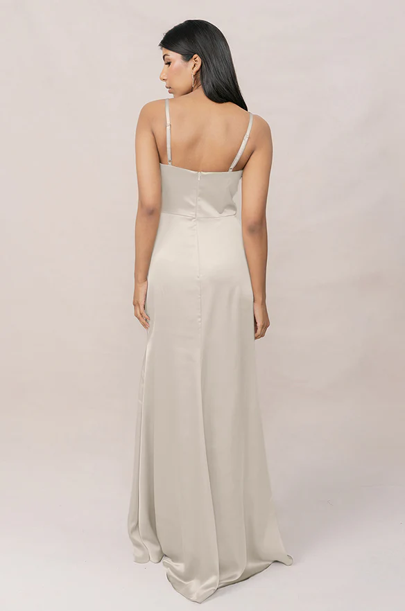 Rory Satin Dress | Made To Order - Image 147