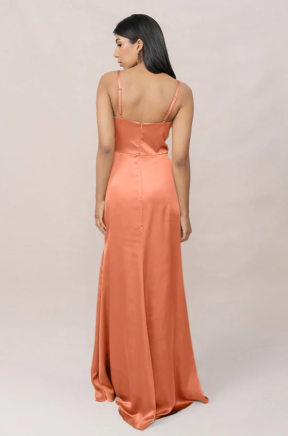 Rory Satin Dress | Made To Order - Image 149