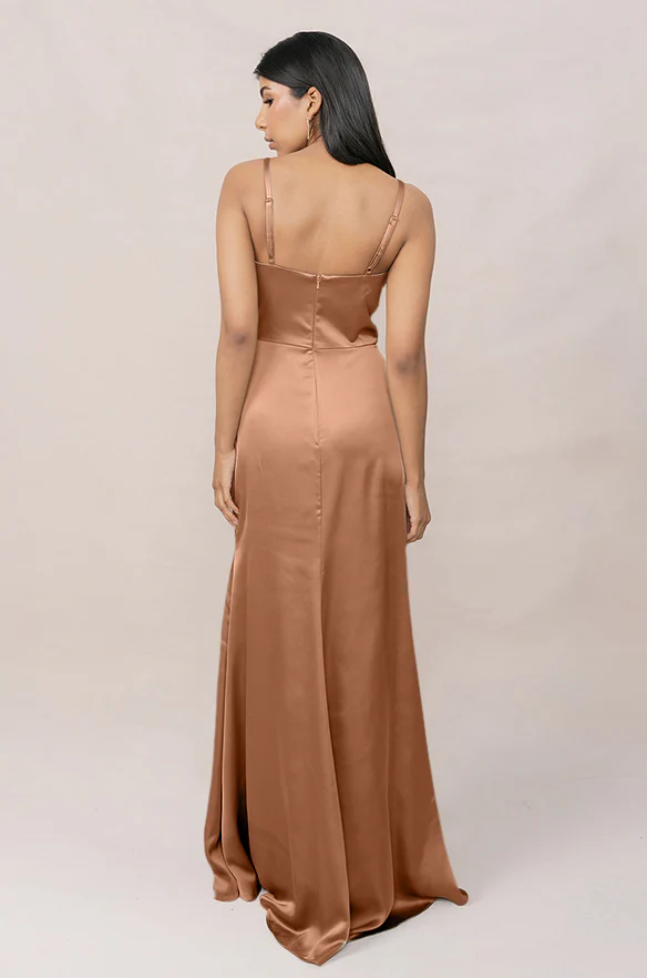 Rory Satin Dress | Made To Order - Image 155