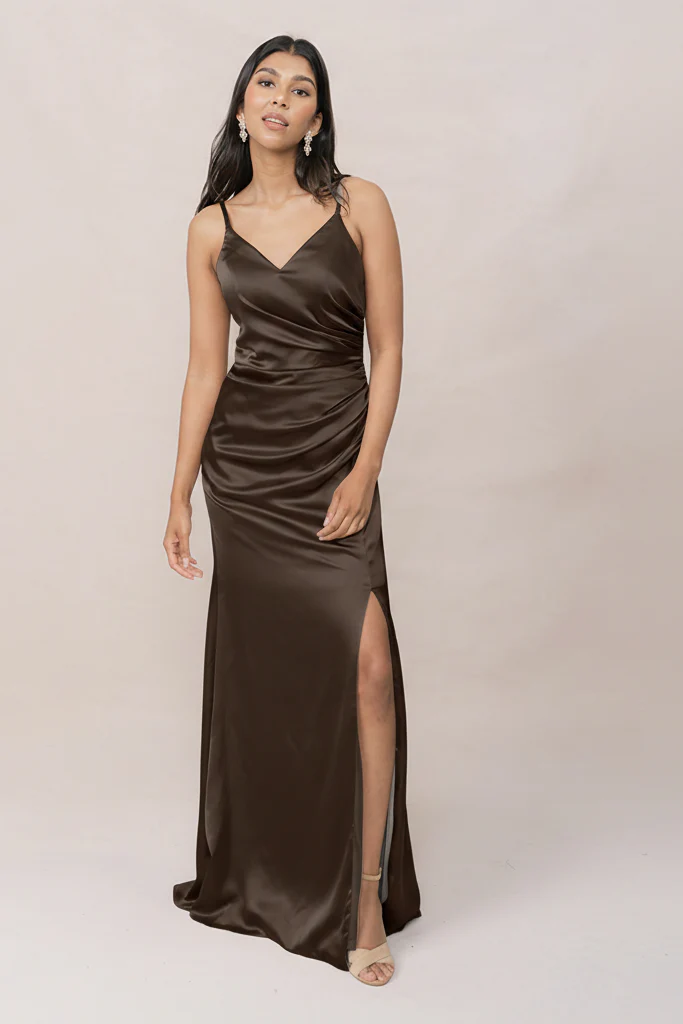 Rory Satin Dress | Made To Order - Image 169