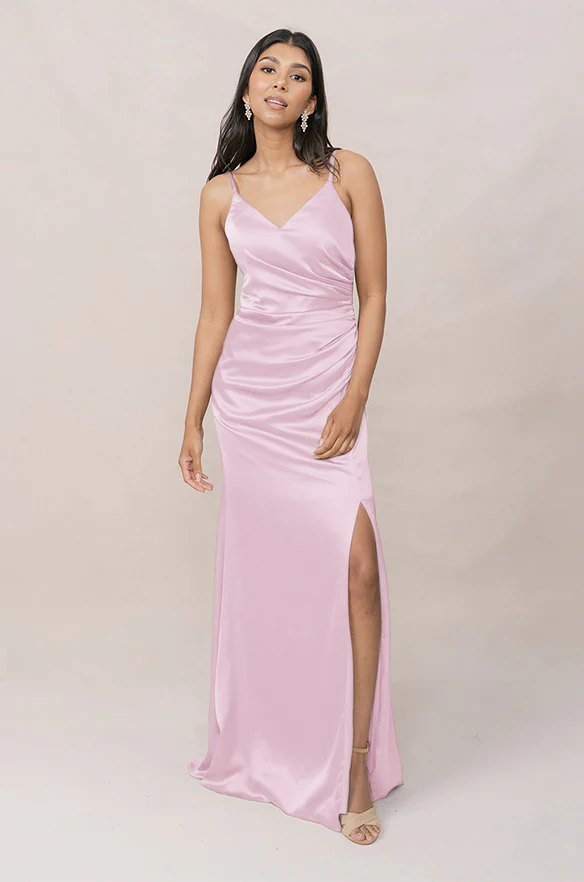 Rory Satin Dress | Made To Order - Image 62