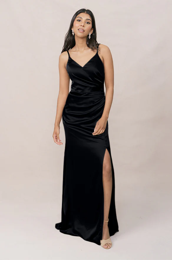 Rory Satin Dress | Made To Order - Image 66