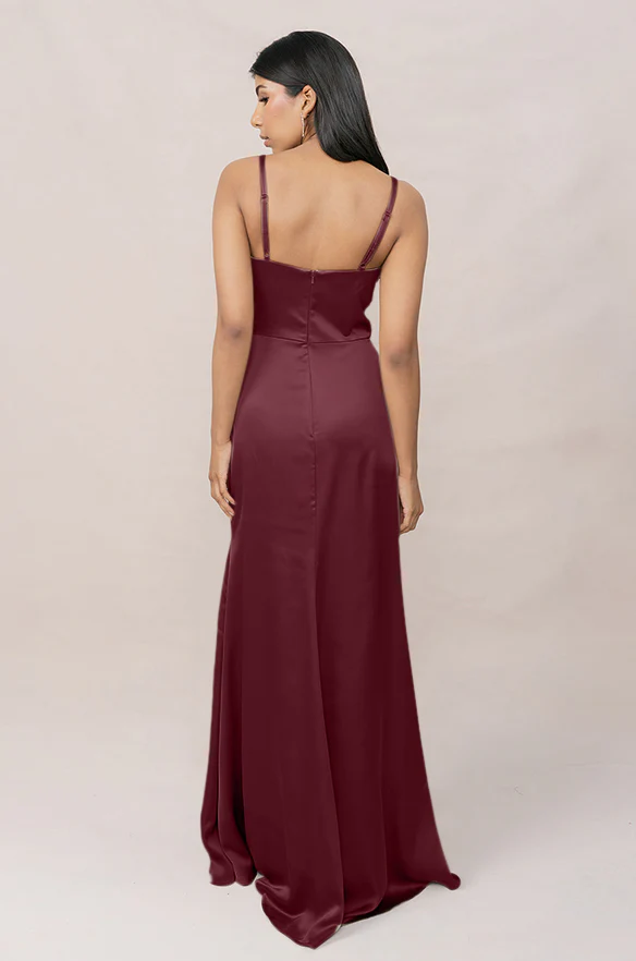 Rory Satin Dress | Made To Order - Image 73