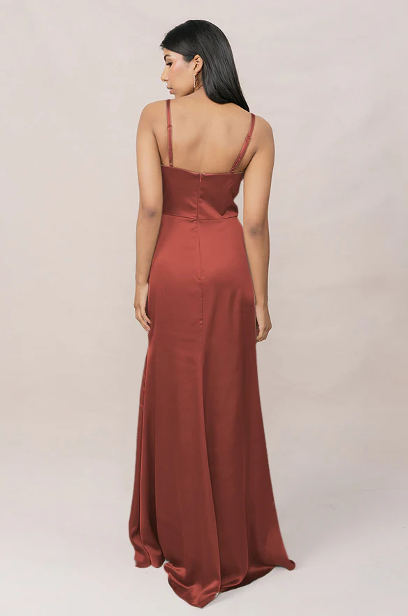 Rory Satin Dress | Made To Order - Image 75