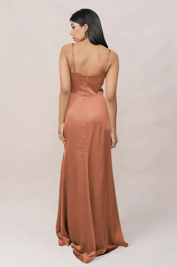 Rory Satin Dress | Made To Order - Image 79