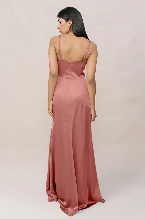 Rory Satin Dress | Made To Order - Image 83