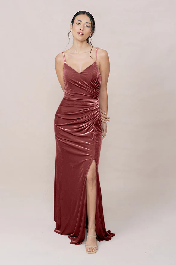 Rory Velvet Dress | Made To Order - Image 48