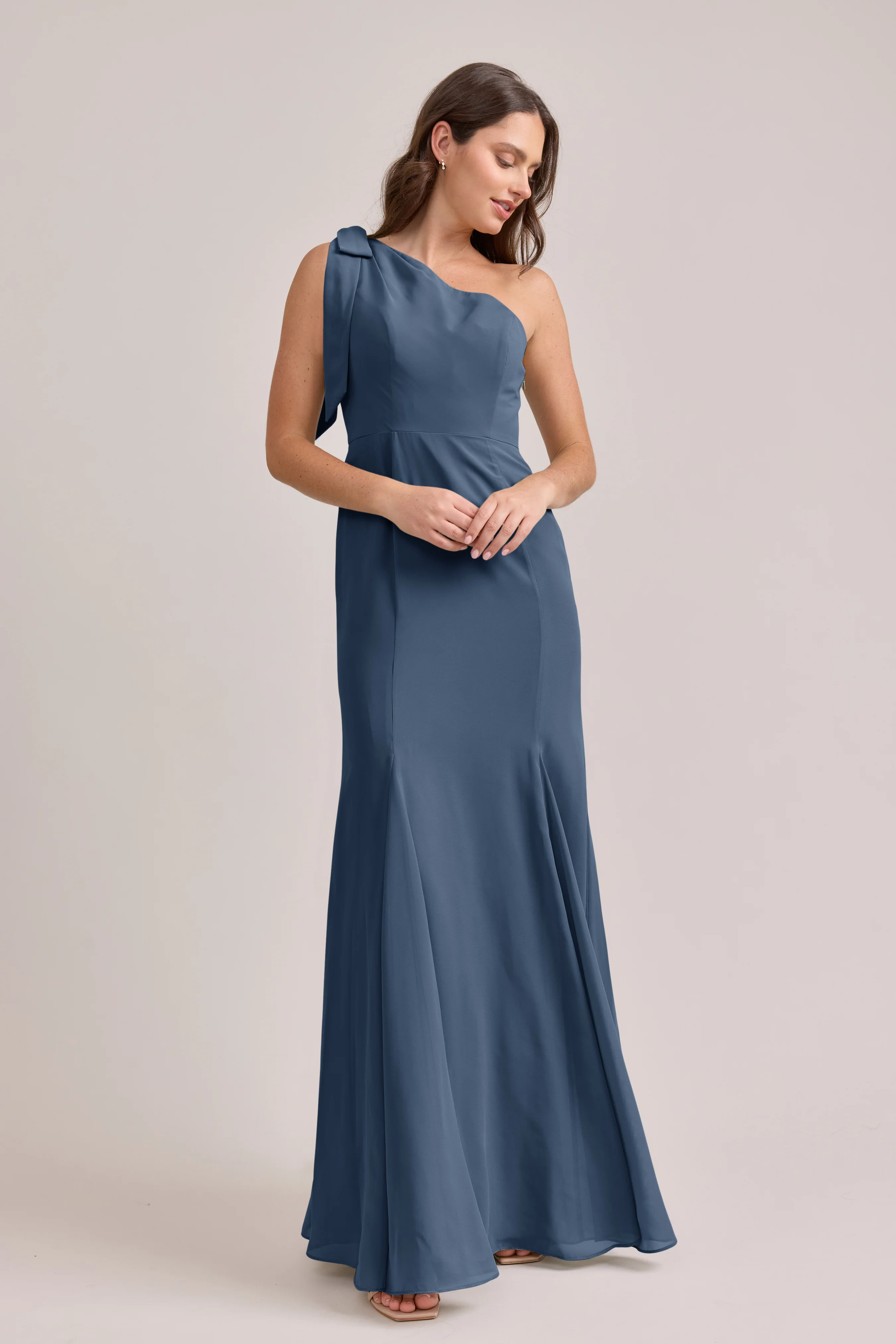 Rowan Chiffon Dress | Made To Order - Image 35