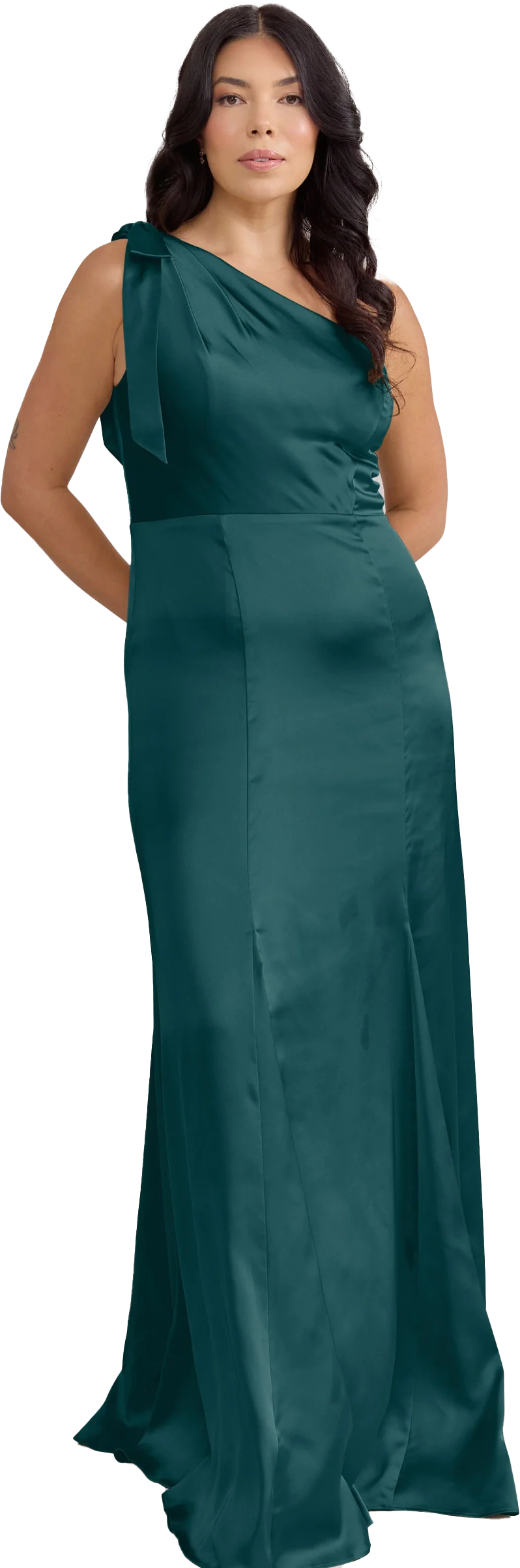 Rowan Satin Dress | Made To Order - Image 113