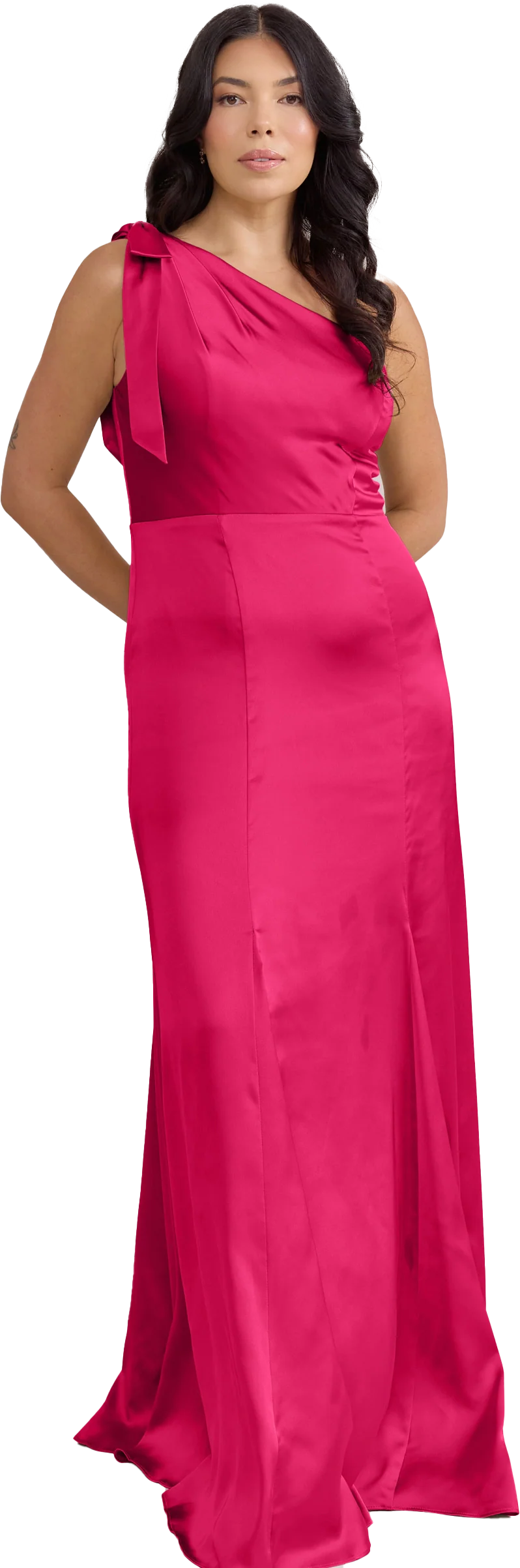 Rowan Satin Dress | Made To Order - Image 126