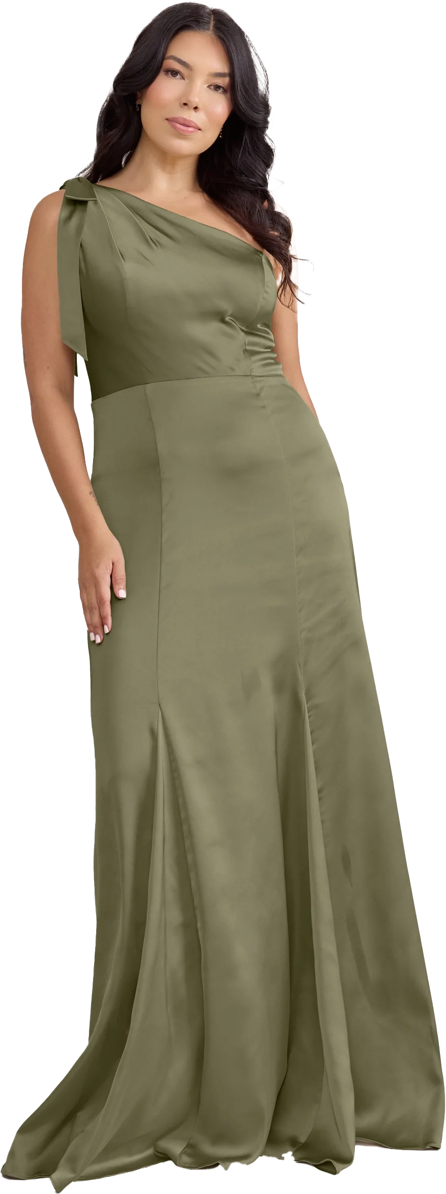 Rowan Satin Dress | Made To Order - Image 134
