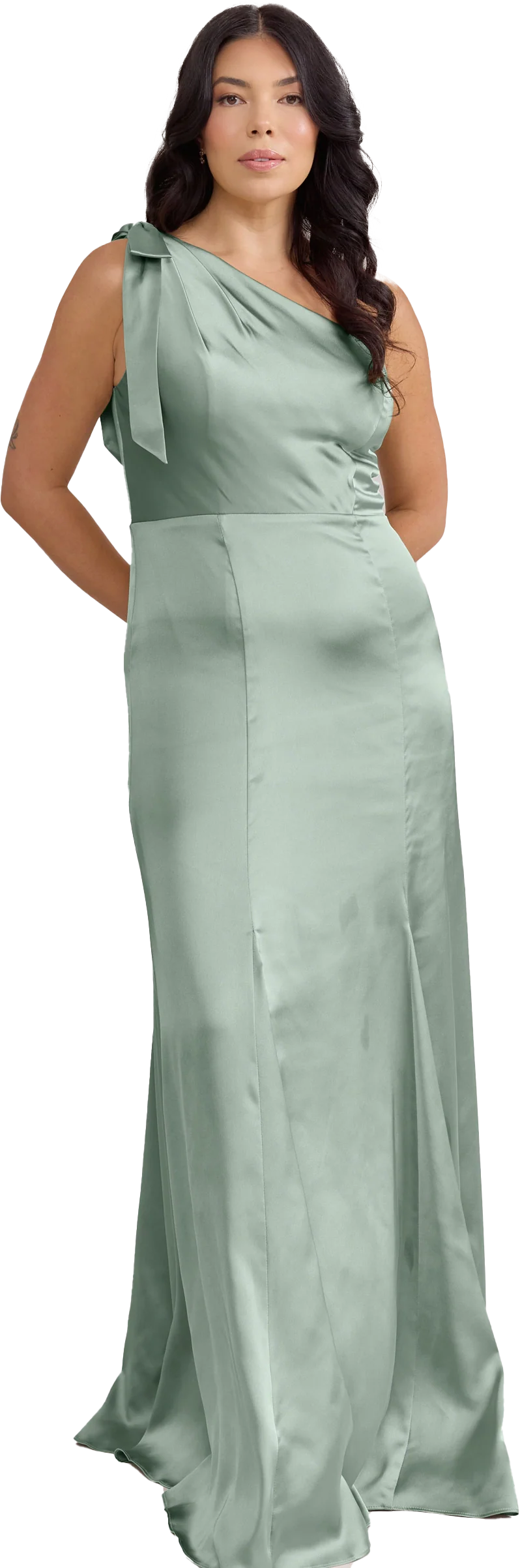 Rowan Satin Dress | Made To Order - Image 147