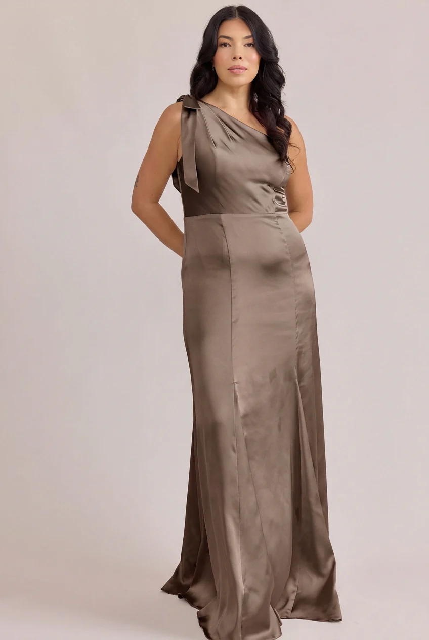 Rowan Satin Dress | Made To Order - Image 166