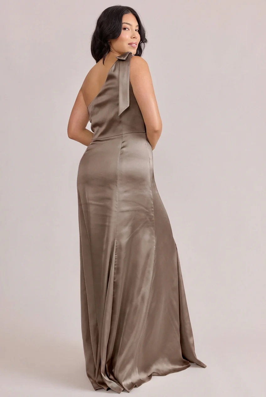 Rowan Satin Dress | Made To Order - Image 168