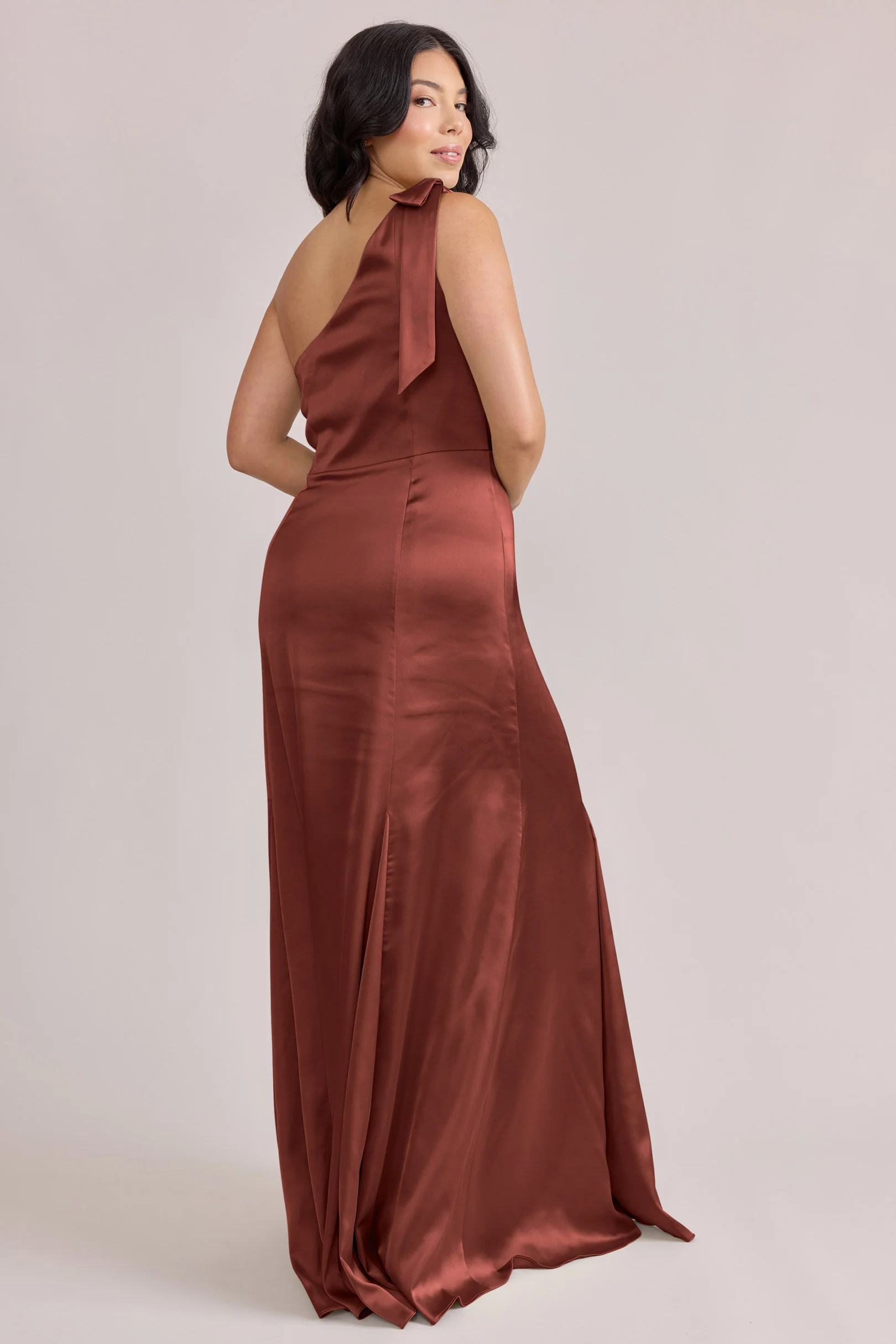 Rowan Satin Dress | Made To Order - Image 92