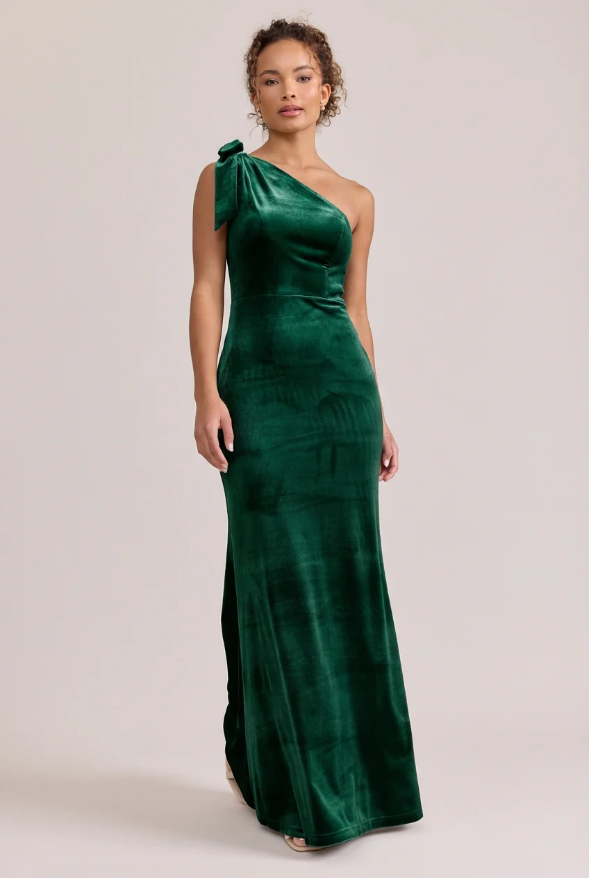 Rowan Velvet Dress | Made To Order - Image 11