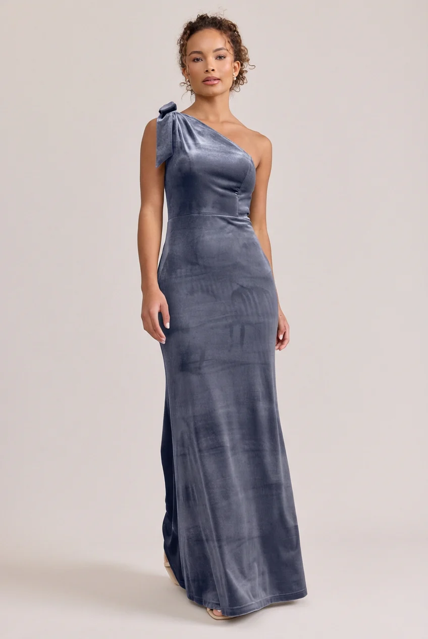 Rowan Velvet Dress | Made To Order - Image 13