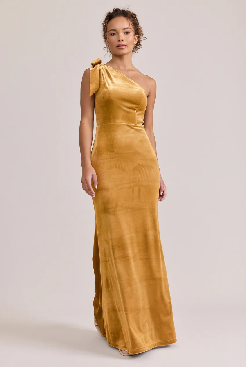 Rowan Velvet Dress | Made To Order - Image 15