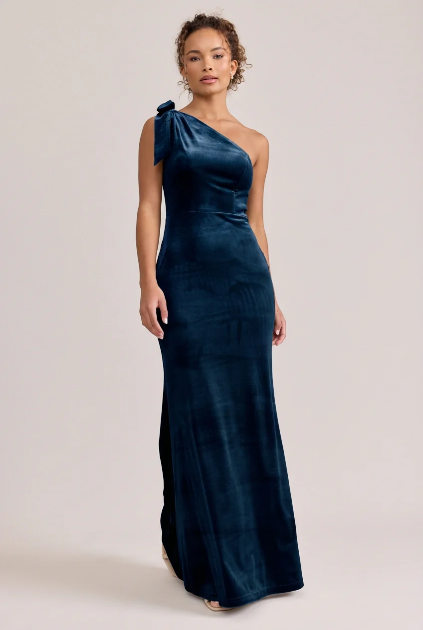 Rowan Velvet Dress | Made To Order - Image 16