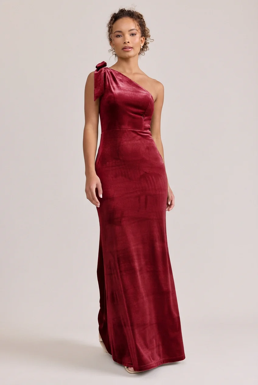 Rowan Velvet Dress | Made To Order - Image 19