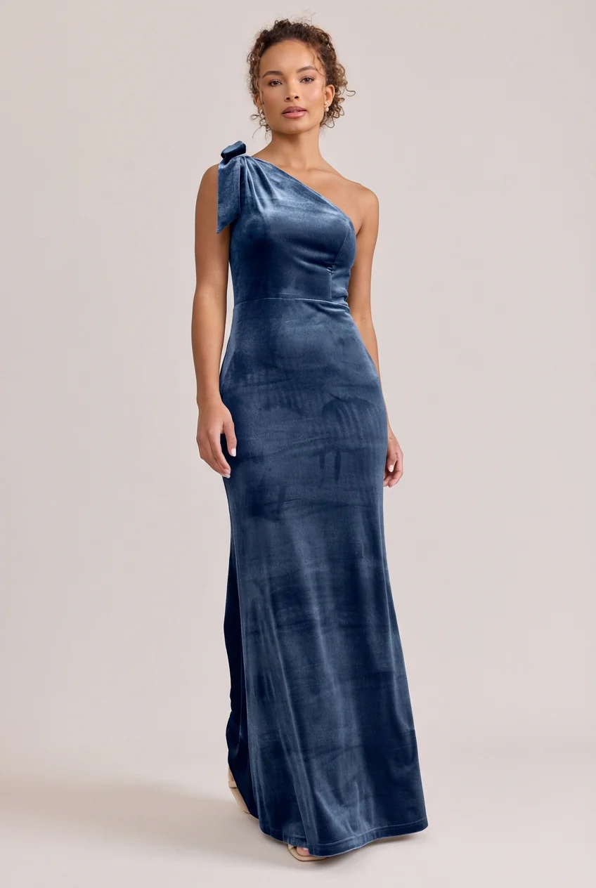 Rowan Velvet Dress | Made To Order - Image 21