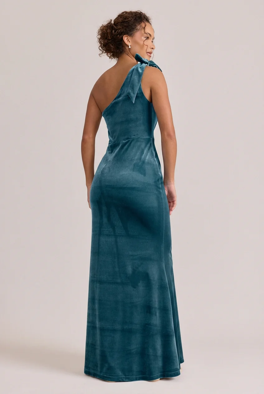Rowan Velvet Dress | Made To Order - Image 33