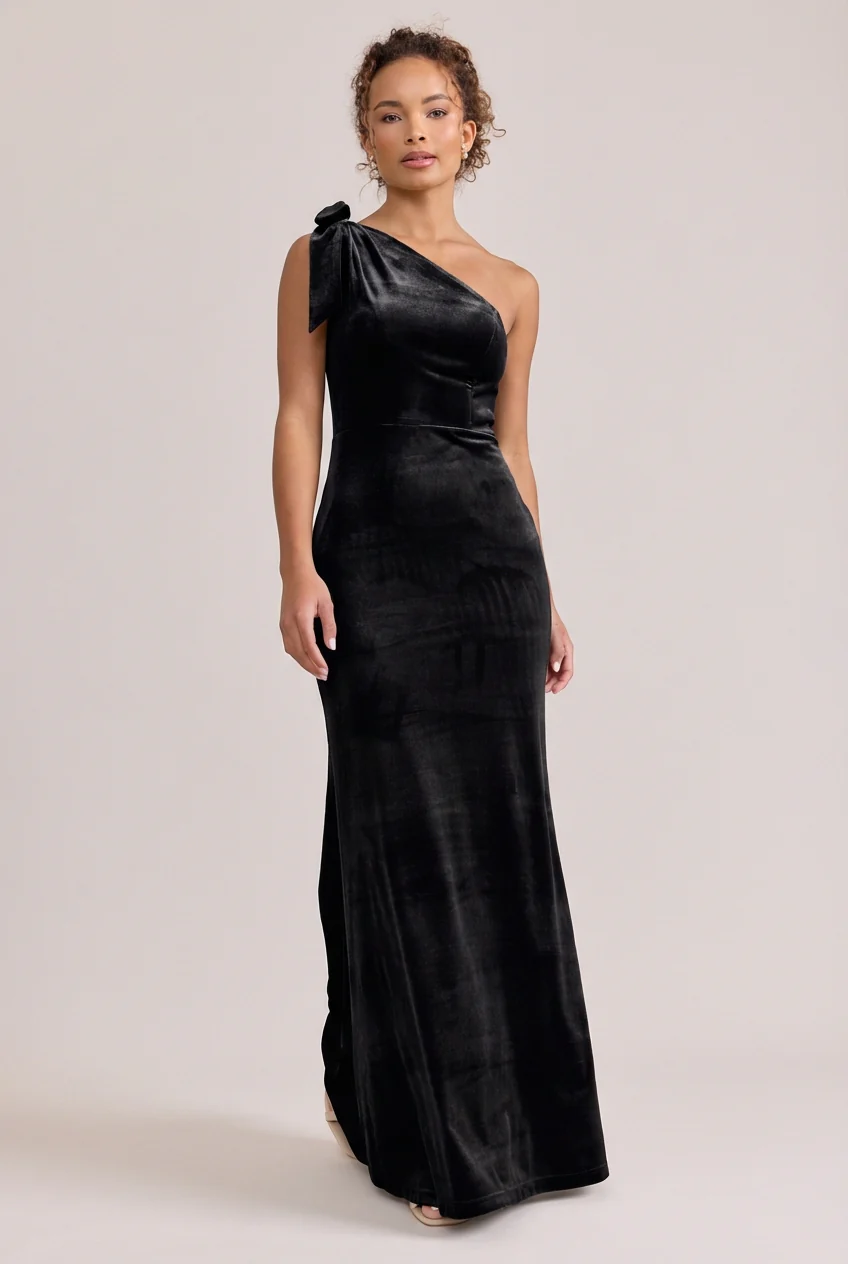 Rowan Velvet Dress | Made To Order - Image 4
