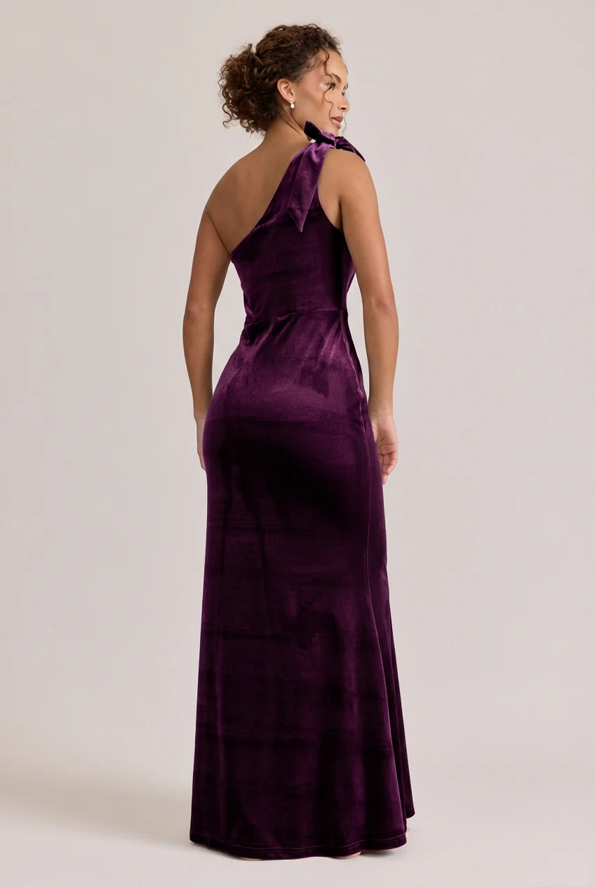 Rowan Velvet Dress | Made To Order - Image 53