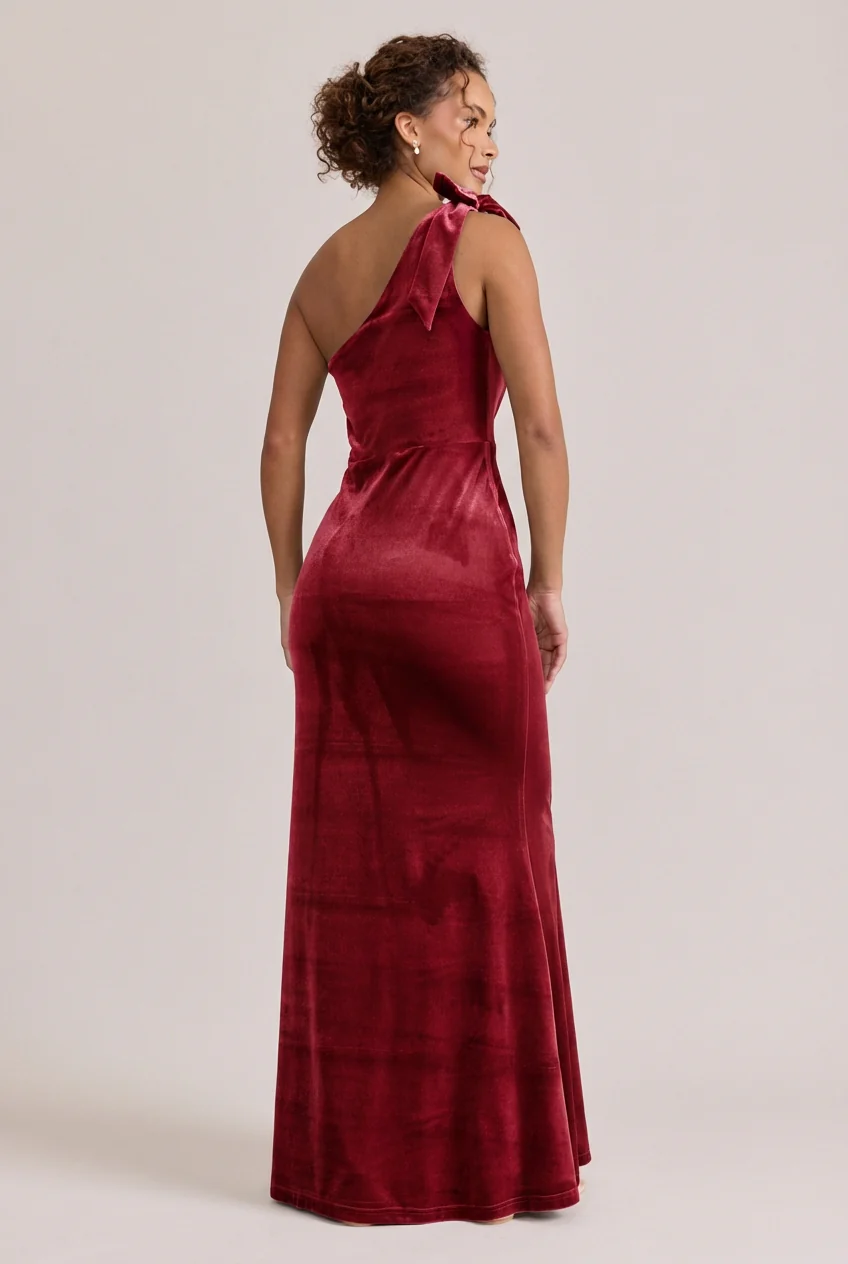 Rowan Velvet Dress | Made To Order - Image 55