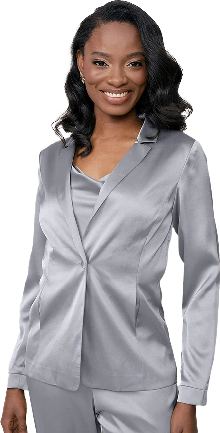 Ruby Satin Jacket | Made To Order - Image 51