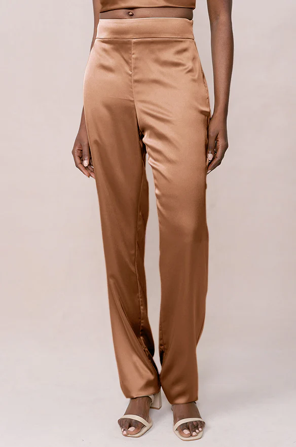 Ruby Satin Pants | Made To Order - Image 103