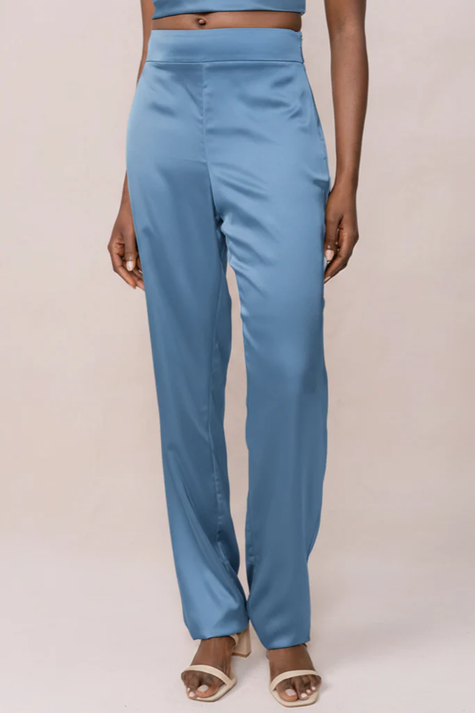 Ruby Satin Pants | Made To Order - Image 104