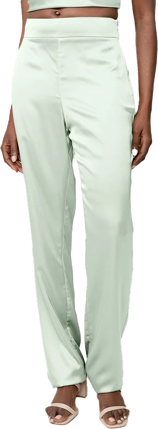 Ruby Satin Pants | Made To Order - Image 111