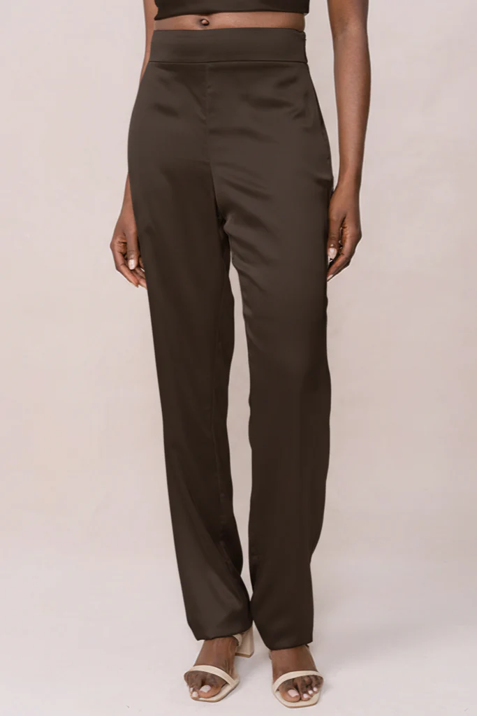 Ruby Satin Pants | Made To Order - Image 122