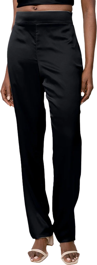 Ruby Satin Pants | Made To Order - Image 13