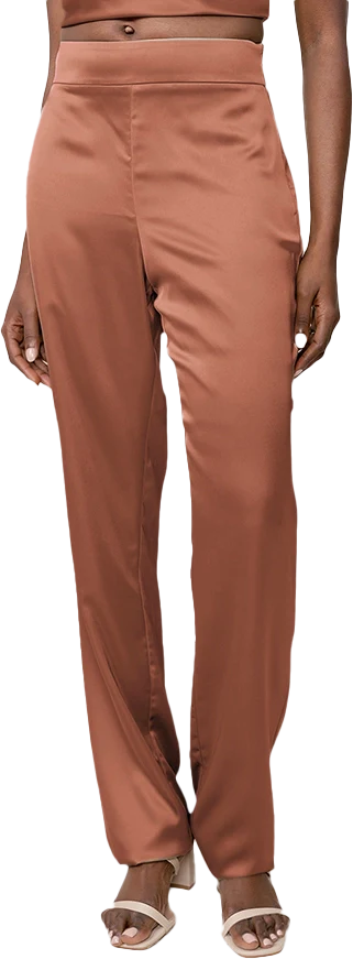 Ruby Satin Pants | Made To Order - Image 19