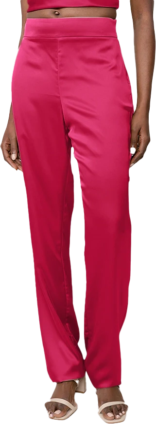 Ruby Satin Pants | Made To Order - Image 31
