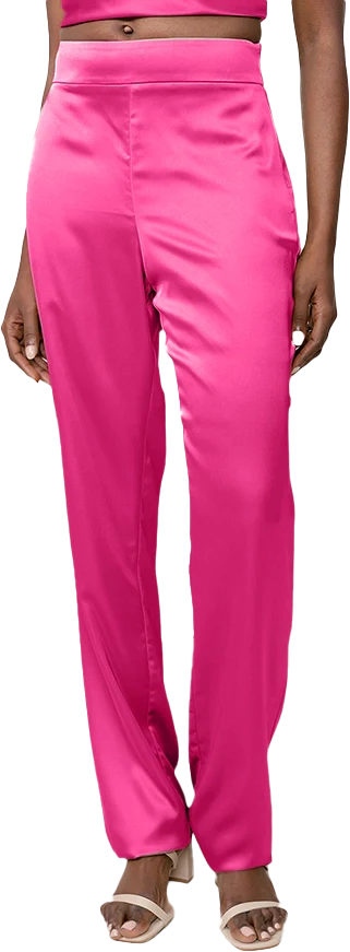 Ruby Satin Pants | Made To Order - Image 37