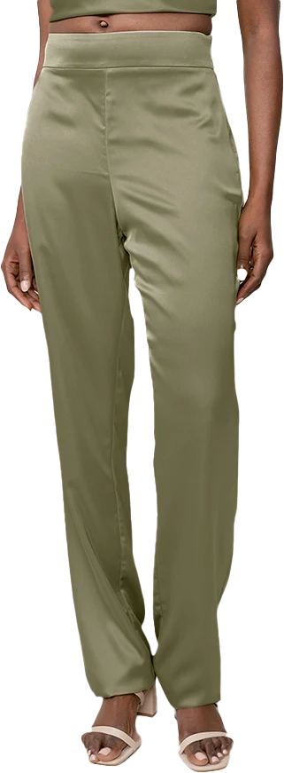 Ruby Satin Pants | Made To Order - Image 39