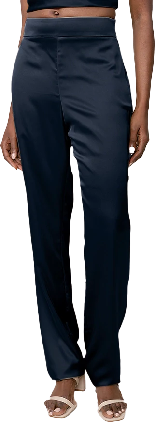 Ruby Satin Pants | Made To Order - Image 40