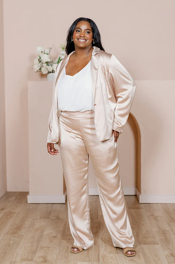 Ruby Satin Pants | Made To Order - Image 5