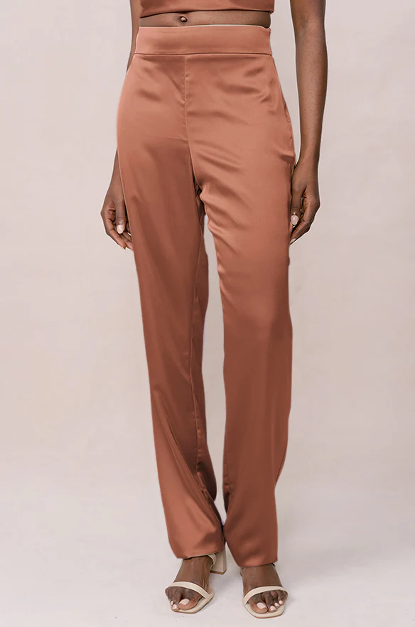 Ruby Satin Pants | Made To Order - Image 65