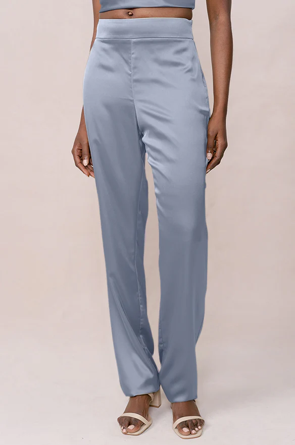 Ruby Satin Pants | Made To Order - Image 72