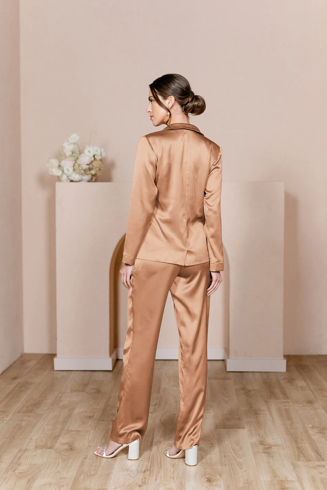 Ruby Satin Pants | Made To Order - Image 8